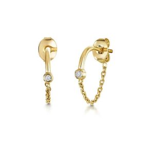Helix Piercing Gold Mit Anhänger