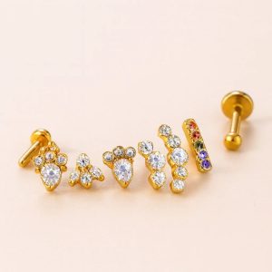 Helix Piercing Titan Gold
