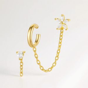 Helix Stecker Gold