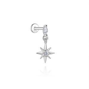 Helix Stecker Silber